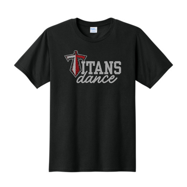Glitter Titans Dance T-Shirt (Unisex or Women's)