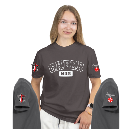 Personalized Cheer Mom/Dad Comfort Colors Shirt