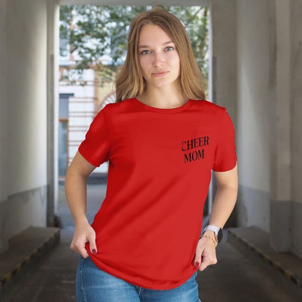 Personalized Cheer Mom Unisex T-Shirt
