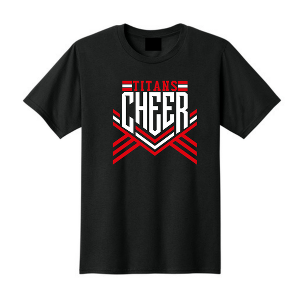 Titans Cheer Unisex & Women's V-Neck Shirt (Youth & Adult)