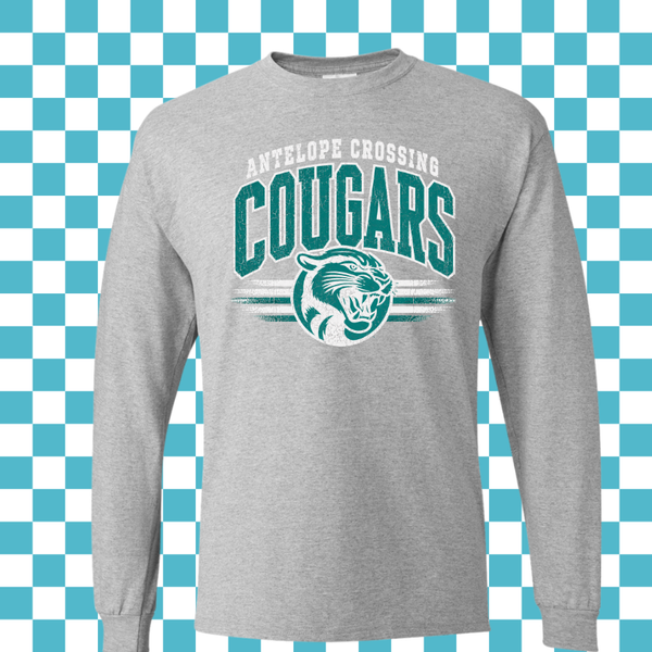 Cougar Mascot Tee (Short or Long Sleeve)