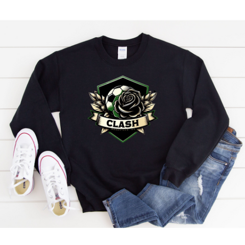 Clash Front Only Crewneck Sweatshirt