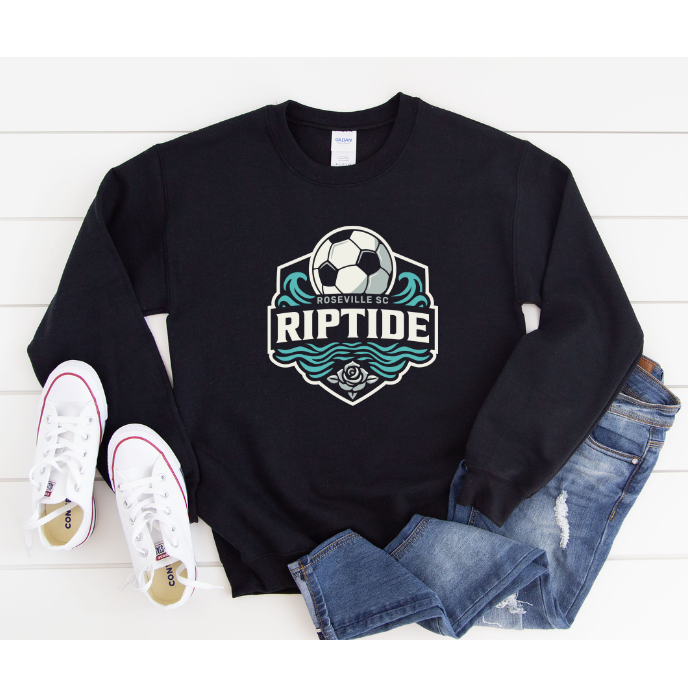 Riptide Front Only Crewneck Sweatshirt