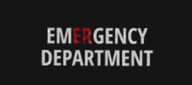 Glitter EmERgency Department Full Zip Jacket (Bella)