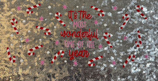 It's the Most Wonderful... Decal only or complete glass