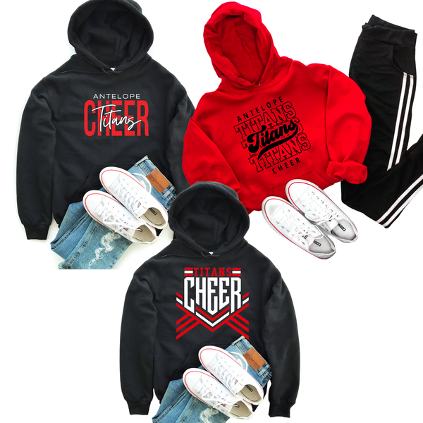 AHS Titans Cheer Sweatshirts (Youth & Adult)