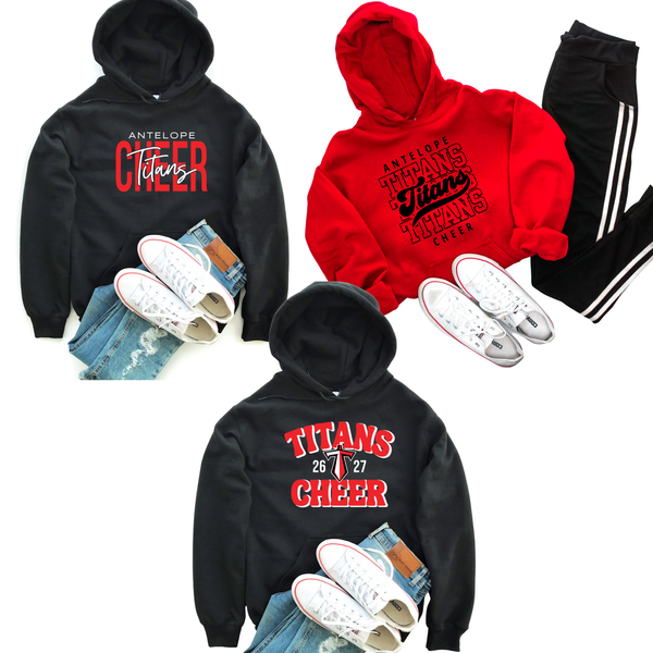 AHS Titans Cheer Hoodies (Youth & Adult)