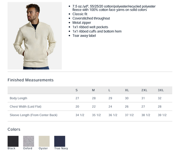 Kaiser Richmond Classic Quarter Zip