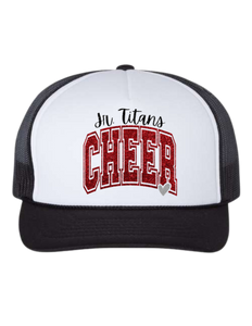 Glitter Jr. Titans Cheer Trucker Hat