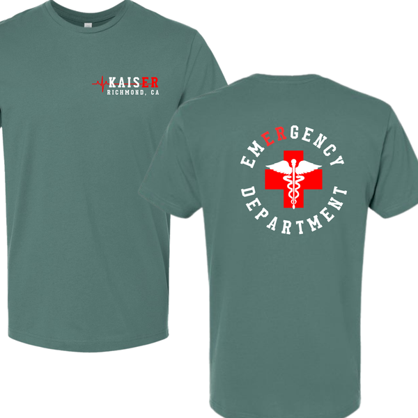 Kaiser Richmond Emergency Department Short Sleeve tee