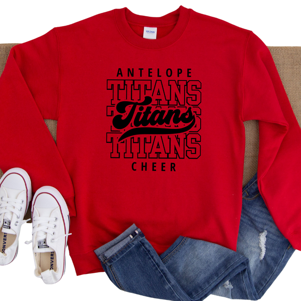 AHS Titans Cheer Sweatshirts (Youth & Adult)