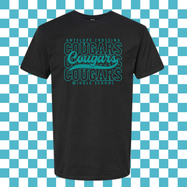 Stacked Cougars Unisex T-Shirt (Short or Long)