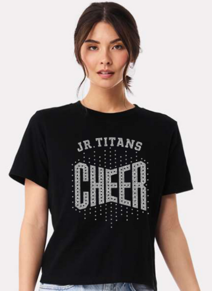 Glitter Jr. Titans Cheer T-Shirt (Youth, Unisex & Womens)