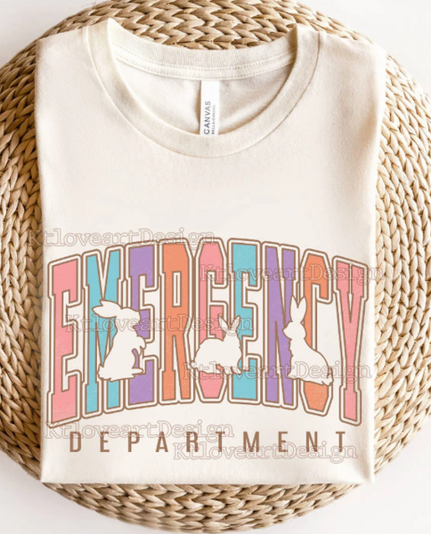 Pastel Emergency Department Shirt
