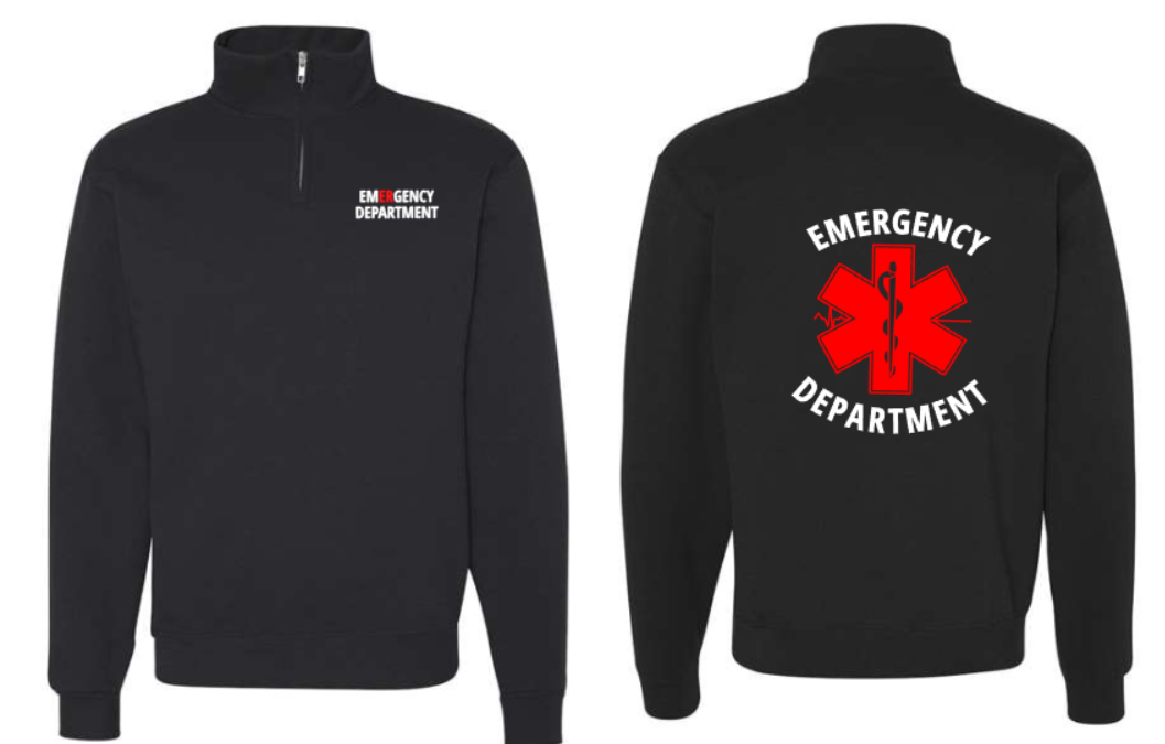 Emergency Department Quarter Zip Sweatshirt