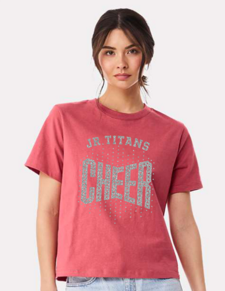 Glitter Jr. Titans Cheer T-Shirt (Youth, Unisex & Womens)