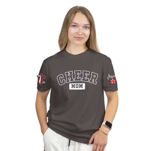 Personalized Cheer Mom/Dad Comfort Colors Shirt