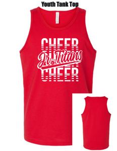 Jr. Titans Cheer Tank Top (Youth & Womens)