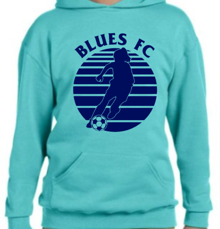 Blues FC Scuba Blue Unisex Hoodie (Youth & Adult)