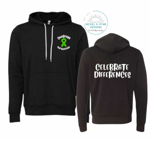 Dwarfism Awareness Adult Hoodie, Celebrate Differences