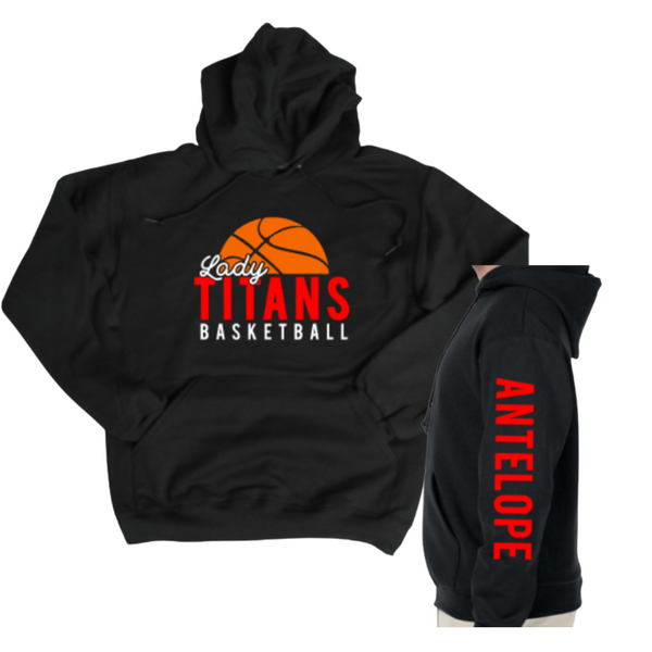 Lady Titans Basketball Hoodie Sweatshirt (Youth & Adult)