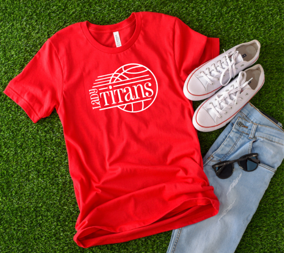 Lady Titans Basketball Unisex Shirt (youth & adult) – Nickel & Dyme Designs