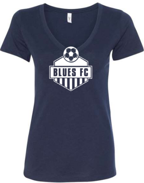 Blues FC Womens V-Neck Shirt
